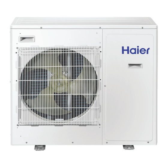 Haier Arctic Série Manuel D'utilisation/De Spécifications