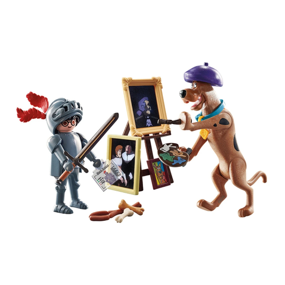 PLAYMOBIL SCOOBY-DOO! Adventure with Black Knight Instructions De Montage