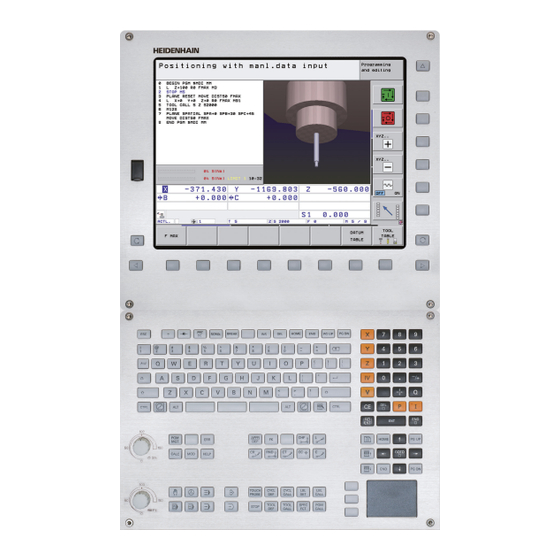 HEIDENHAIN iTNC 530 Manuel D'utilisation