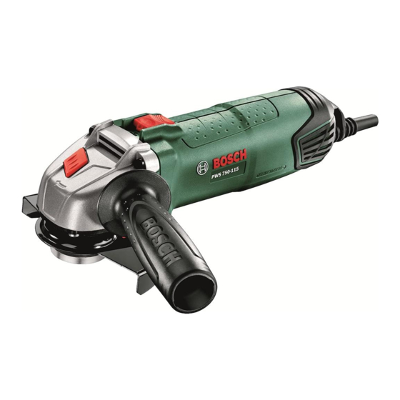 Bosch PWS 700 Notice Originale