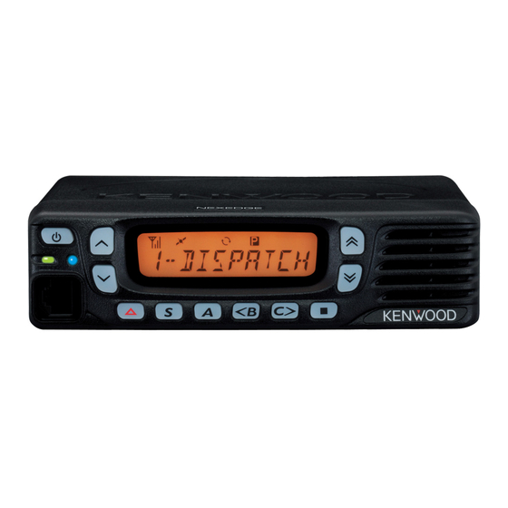 Kenwood NEXEDGE NX-720 Mode D'emploi