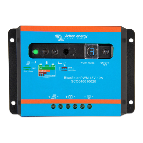 Victron energy BlueSolar PWM-Light 48V Manuel