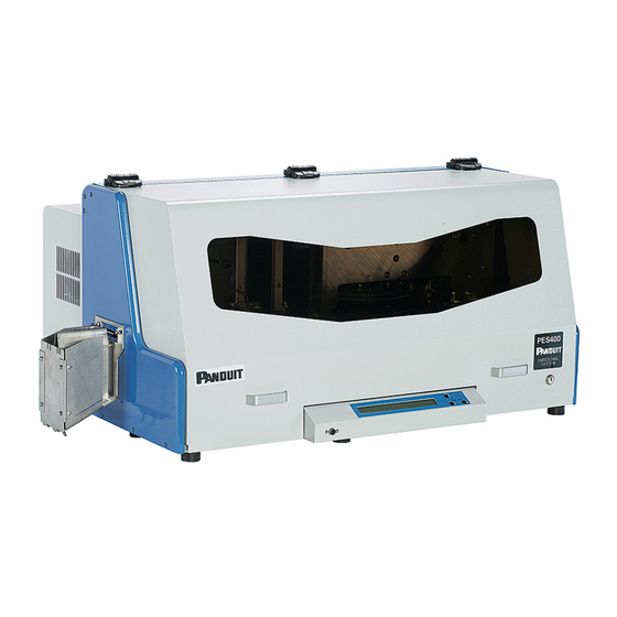 Panduit PES400 Manuel De Fonctionnement