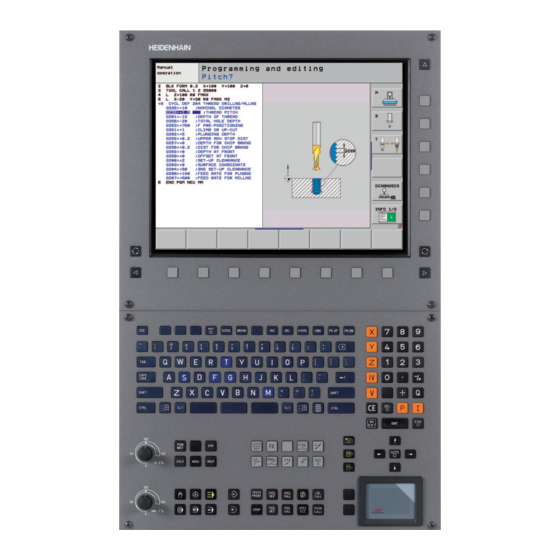 HEIDENHAIN iTNC 530 Manuel D'utilisation