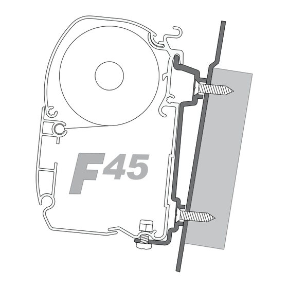 Fiamma F45 300 Instructions De Montage