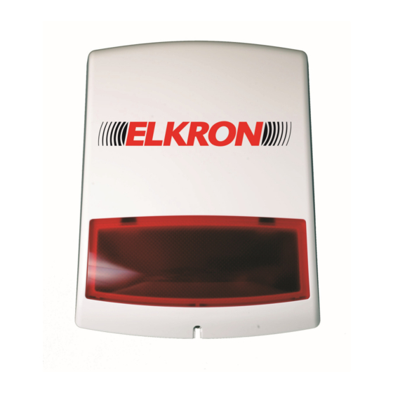 Elkron HP300 Mode D'emploi