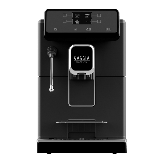 Gaggia Milano MAGENTA PLUS Mode D'emploi