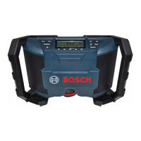 Bosch 3 601 D29 2 Notice Originale