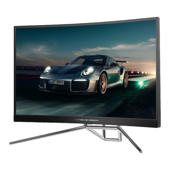 AOC AGON Porsche Design PD27 Manuels