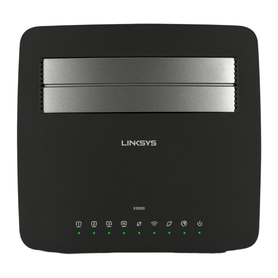 Cisco Linksys X Serie Guide De L'utilisateur