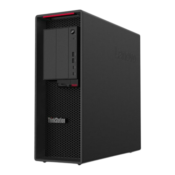 Lenovo ThinkStation P620 Guide De Configuration