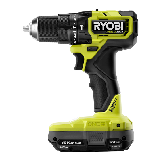 Ryobi ONE+ PSBHM02 Manuel D'utilisation