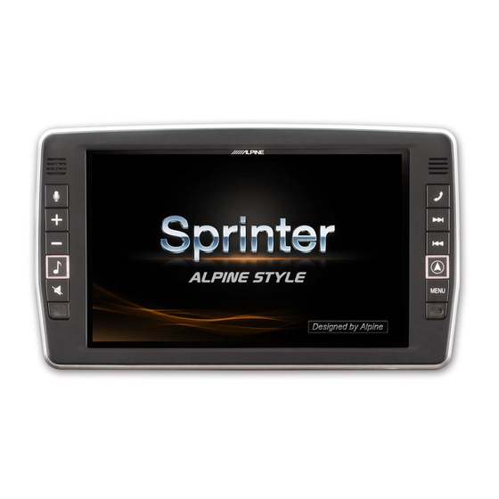 Alpine X903D-S906 Manuel D'installation