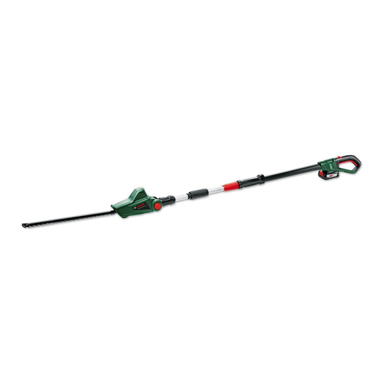 Bosch Universal HedgePole 18 Notice Originale