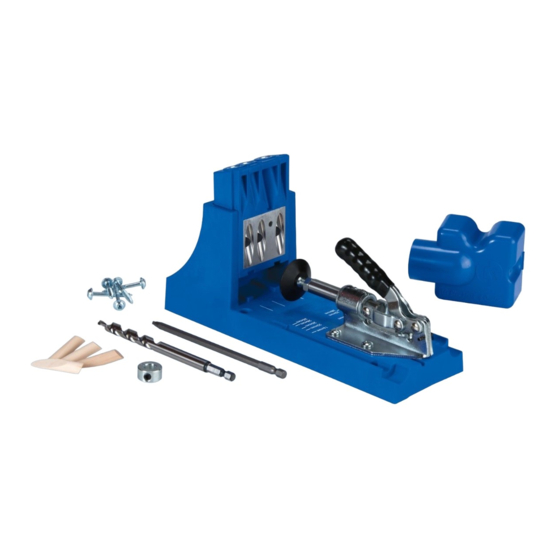 Kreg Jig K4 Guide D'utilisation