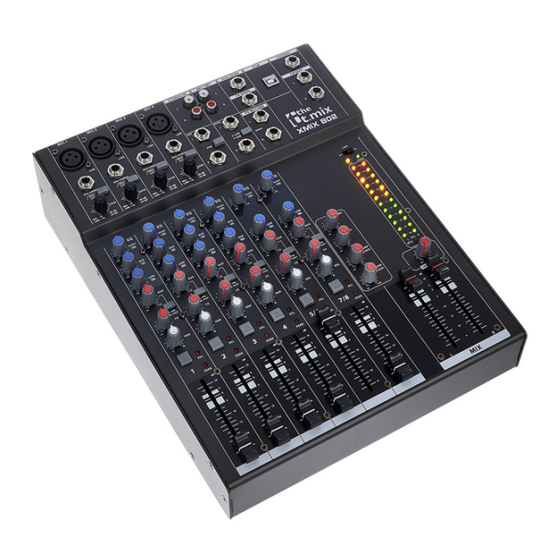 thomann The T.mix xmix 802 USB Notice D'utilisation