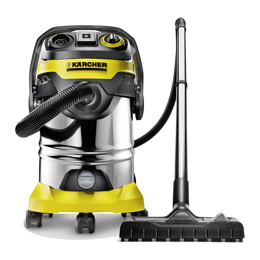 Kärcher WD 6 Premium Renovation Mode D'emploi