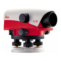 Leica Geosystems NA720 Manuel De L'utilisateur