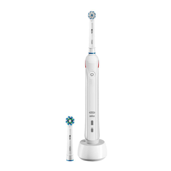 Braun Oral-B PRO Mode D'emploi
