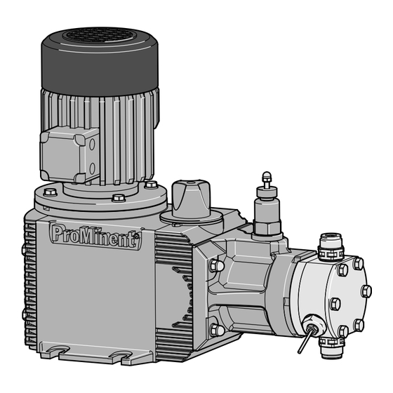 ProMinent Hydro/2 Manuel D'utilisation