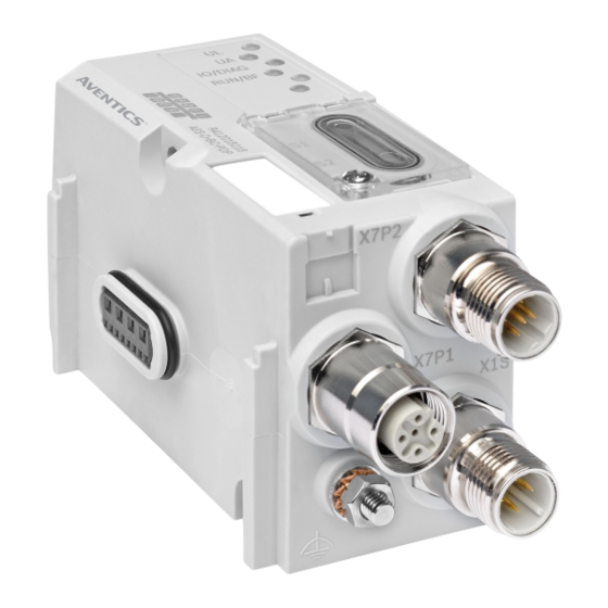 Emerson AVENTICS EtherCAT Mode D'emploi