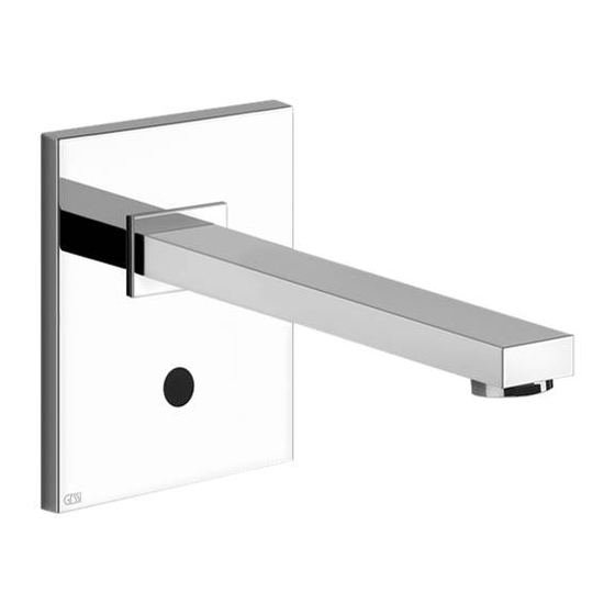 Gessi RETTANGOLO 26603 Manuel D'installation