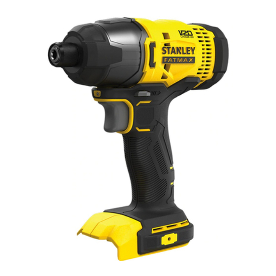 Stanley FATMAX SFMCF800 Traduction De La Notice D'instructions Originale