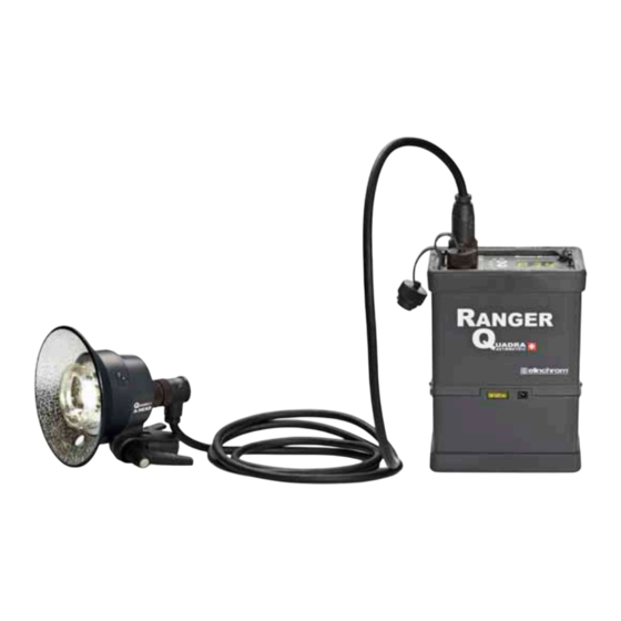 Elinchrom Ranger Quadra AS Manuel D'utilisation