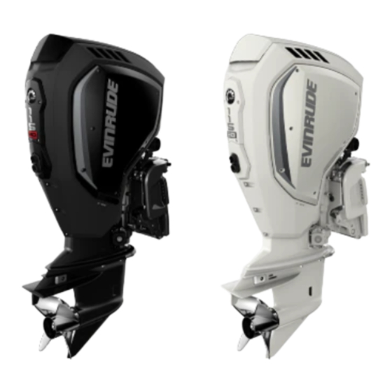 BRP EVINRUDE E-TEC G2 Guide