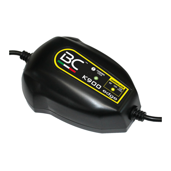 BC BATTERY CONTROLLER K900 EDGE Guide Rapide