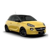 Opel ADAM Manuel D'utilisation