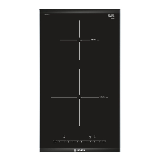 Bosch PIBFB Serie Manuel D'utilisation