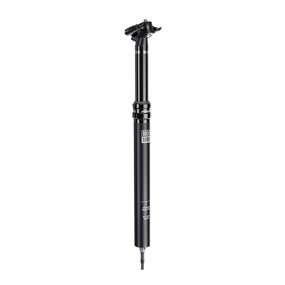 RockShox Reverb Manuel Utilisateur