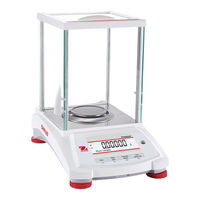 OHAUS Pioneer PX523M Manuel D'instructions