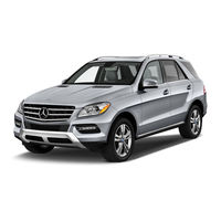 Mercedes-Benz ML 350 4MATIC 2012 Notice D'utilisation