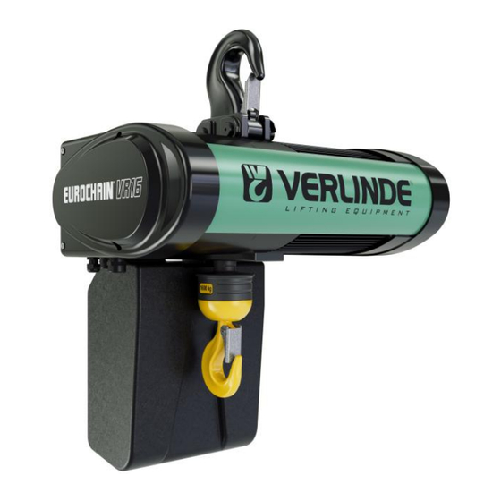 Verlinde EUROCHAIN VR Guide Technique