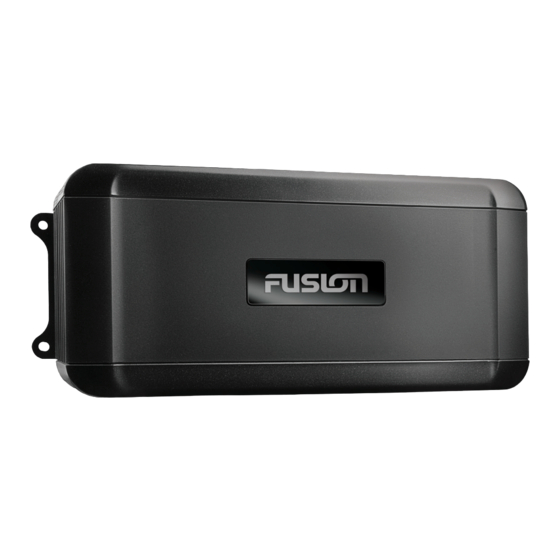 Fusion Black Box MS-BB300 Manuel D'utilisation Et D'installation