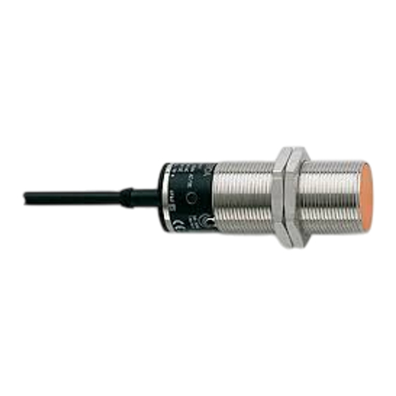 IFM Electronic efector800 VES003 Manuel De Programmation