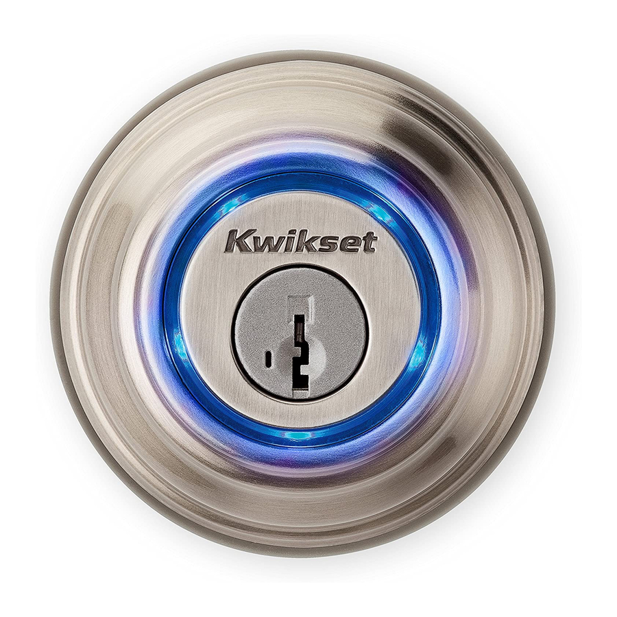 Kwikset Kevo Guide D'installation