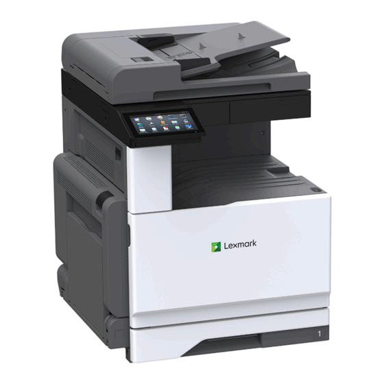 Lexmark MFP MX931 Guide De L'utilisateur