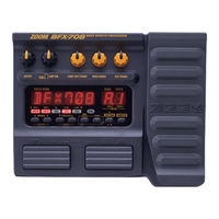 Zoom BFX-708 Mode D'emploi