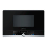 Siemens BF634LG1 Série Mode D'emploi