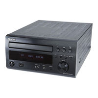 Denon RCD-M37 Manuel De L'utilisateur