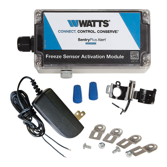 Watts SentryPlus Alert Instructions D'installation