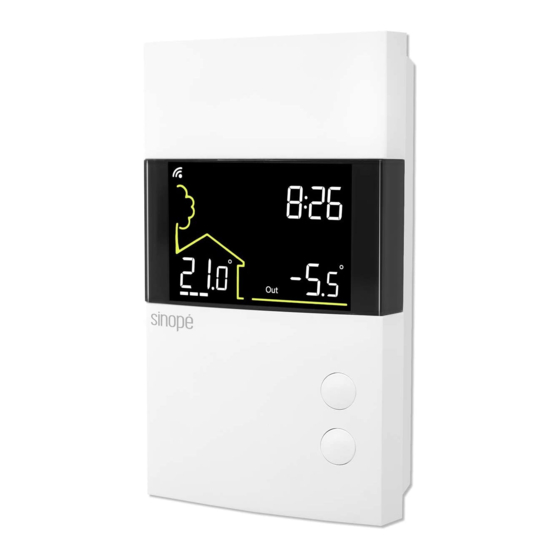 Sinope TH1400ZB-C4 Guide D'installation