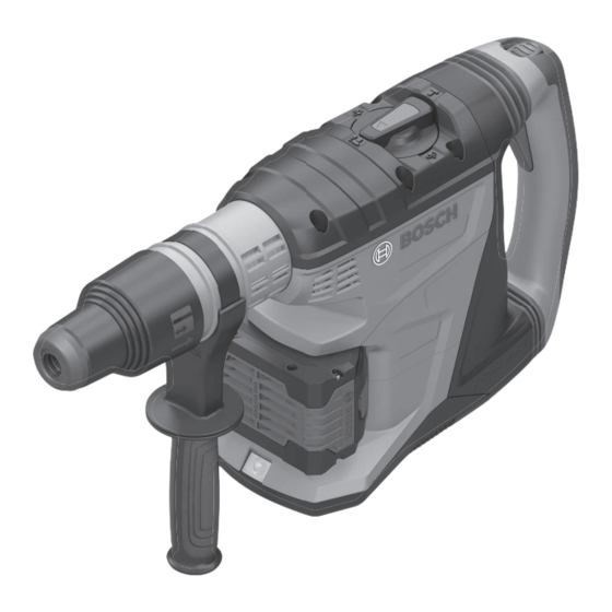Bosch GBH 18V-40 C Professional Notice Originale