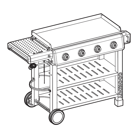 Coleman COOKOUT 085-3180-0 Guide D'assemblage