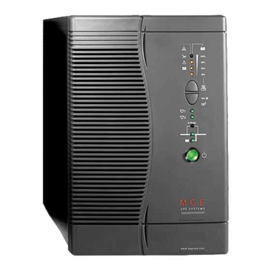 MGE UPS Systems Pulsar EXtreme CLA 1500C Manuel D'installation Et D'utilisation