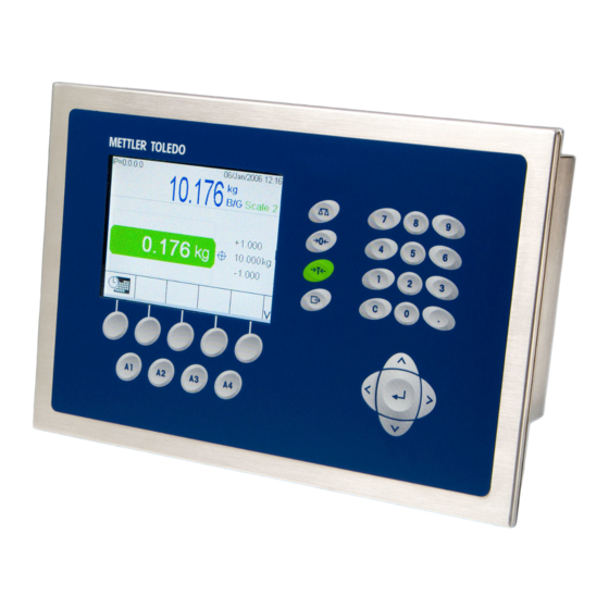 Mettler Toledo IND780 Guide D'installation