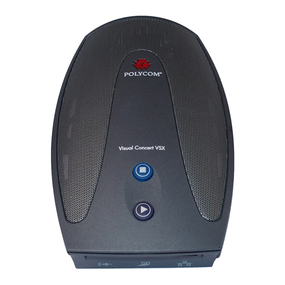 Polycom Visual Concert VSX Astuces Rapides